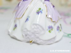 画像10: CP069 Coalport コールポート  フェアレストフラワーズ フィギュリン〜Violet〜 (10)