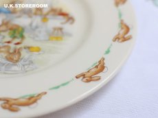 画像4: CH304 Royal Doulton Bunnykins  ロイヤルドルトン バニキンズ ケーキプレートA (4)