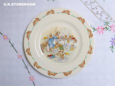 画像2: CH304 Royal Doulton Bunnykins  ロイヤルドルトン バニキンズ ケーキプレートA (2)