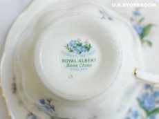 画像12: RA196 Royal Albert   ロイヤルアルバート 忘れな草 ティーカップ＆ソーサー (12)