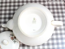 画像13: OB324 Wedgwood ウェッジウッド サマーガーランド 6人用ティーポット (13)