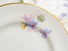 画像15: OB332 Royal Doulton   ロイヤルドルトン ビオラ ティートリオ (15)