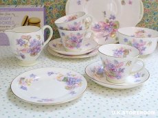 画像3: OB332 Royal Doulton   ロイヤルドルトン ビオラ ティートリオ (3)