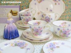 画像1: OB332 Royal Doulton   ロイヤルドルトン ビオラ ティートリオ (1)