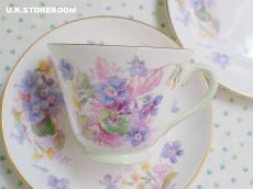 画像16: OB332 Royal Doulton   ロイヤルドルトン ビオラ ティートリオ (16)