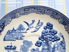 画像12: OB337 Wedgwood ウェッジウッド ウィローパターン ティーカップ＆ソーサー (12)