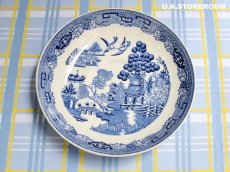 画像10: OB337 Wedgwood ウェッジウッド ウィローパターン ティーカップ＆ソーサー (10)