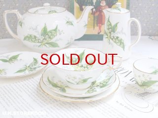 イギリス　ハマースレイ　すずらん　ジンジャージャー　ティーキャディ　約15cm イギリス HAMMERSLEY(ハマースレイ) Strawberry Ripe