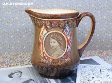 画像3: CO091 Royal Doulton  クィーンエリザベス コロネーションジャグ (3)