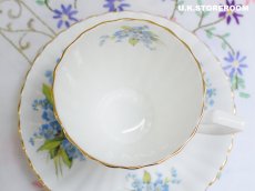 画像7: MB163  Regency  リージェンシー 忘れな草 ティーカップ＆ソーサー (7)