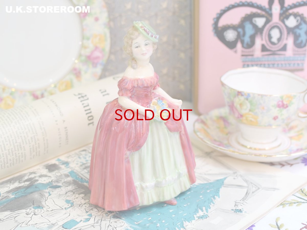 画像1: OB349 Royal Doulton  ロイヤルドルトン フィギュリン〜Dainty May〜 (1)