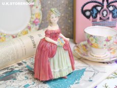 画像1: OB349 Royal Doulton  ロイヤルドルトン フィギュリン〜Dainty May〜 (1)