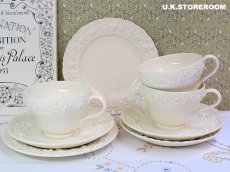 画像2: OB350 Wedgwood  ウェッジウッド クィーンズウェア ティートリオ (2)