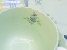 画像12: OB351 Minton  ミントン  ロゼッタ グリーン ティートリオ (12)