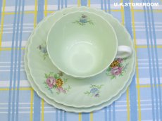 画像10: OB351 Minton  ミントン  ロゼッタ グリーン ティートリオ (10)