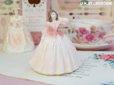 画像1: CP081 Coalport   コールポート Minuettes フィギュリン〜Zoe〜 (1)