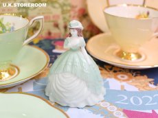 画像1: CP086 Coalport  コールポート Minuettes フィギュリン〜Grace〜 (1)