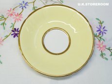画像9: MB182  Clare China クレアチャイナ レモンイエロー ティートリオ (9)