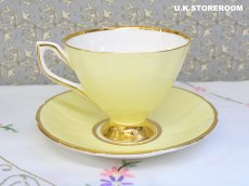 画像5: MB182  Clare China クレアチャイナ レモンイエロー ティートリオ (5)