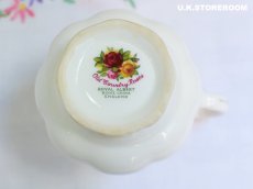 画像12: RA209 Royal Albert  ロイヤルアルバート オールドカントリーローズ 2人用クリーマー (12)