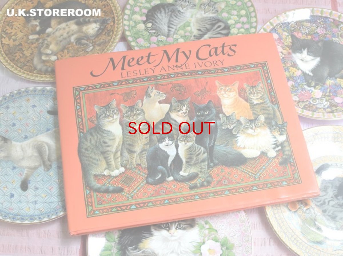 画像1: CH329 Lesley Anne Ivory  レズリー・アン・アイボリー 〜Meet My Cats〜 絵本 (1)