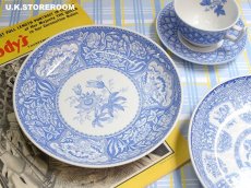 画像1: SPO264 Spode スポード  ブルールームコレクション -フローラル- パスタボウル (1)