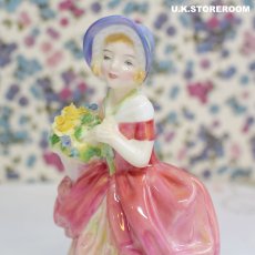 画像7: OB382 Royal Doulton  ロイヤルドルトン フィギュリン〜Cissie〜 (7)