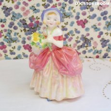 画像2: OB382 Royal Doulton  ロイヤルドルトン フィギュリン〜Cissie〜 (2)