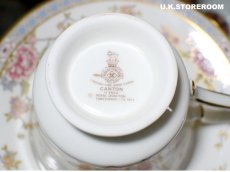 画像15: OB381 Royal Doulton  ロイヤルドルトン カントン ティートリオ (15)