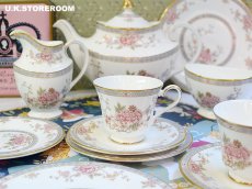 画像1: OB381 Royal Doulton  ロイヤルドルトン カントン ティートリオ (1)