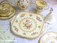 画像1: OB386 Crown Staffordshire  クラウンスタッフォードシャー リントン  BBプレート B (1)