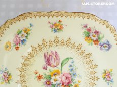 画像3: OB386 Crown Staffordshire  クラウンスタッフォードシャー リントン  BBプレート B (3)