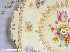 画像7: OB386 Crown Staffordshire  クラウンスタッフォードシャー リントン  BBプレート B (7)