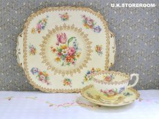 画像10: OB386 Crown Staffordshire  クラウンスタッフォードシャー リントン  BBプレート B (10)