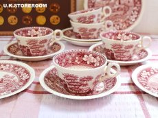Spode Pink Tower/スポード ピンクタワー