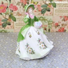 画像3: RW100 Royal Worcester  ロイヤルウースター フィギュリン〜Sweet Holly〜 (3)