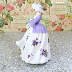 画像6: RW102 Royal Worcester  ロイヤルウースター フィギュリン〜Sweet Violet〜 (6)