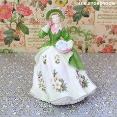 画像2: RW100 Royal Worcester  ロイヤルウースター フィギュリン〜Sweet Holly〜 (2)