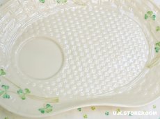 画像8: OB402 Belleek ベリーク  シャムロック テレビセット (8)