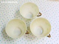 画像10: OB402 Belleek ベリーク  シャムロック テレビセット (10)