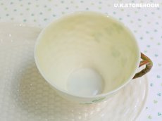 画像6: OB402 Belleek ベリーク  シャムロック テレビセット (6)