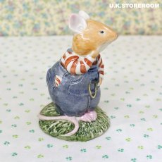 画像3: CH355 Royal Doulton Brambly Hedge  ブランブリーヘッジ ウィルフレッド・トードフラックス フィギュリン (3)