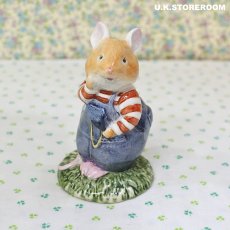 画像2: CH355 Royal Doulton Brambly Hedge  ブランブリーヘッジ ウィルフレッド・トードフラックス フィギュリン (2)