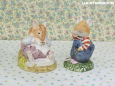 画像8: CH355 Royal Doulton Brambly Hedge  ブランブリーヘッジ ウィルフレッド・トードフラックス フィギュリン (8)