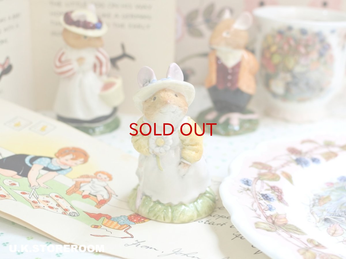 画像1: CH363 Royal Doulton Brambly Hedge  ブランブリーヘッジ プリムローズ・ウッドマウス フィギュリン (1)