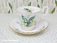 画像2: RA234 Royal Albert  ロイヤルアルバート サマータイム  チェベレル ティーカップ＆ソーサー (2)