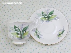 画像6: RA234 Royal Albert  ロイヤルアルバート サマータイム  チェベレル ティーカップ＆ソーサー (6)