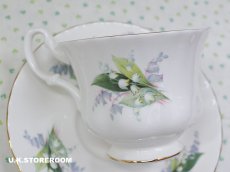 画像11: RA234 Royal Albert  ロイヤルアルバート サマータイム  チェベレル ティーカップ＆ソーサー (11)