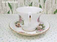 画像5: RA238 Royal Albert  ロイヤルアルバート サマータイム ウッドボーロ― ティーカップ＆ソーサー (5)