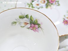 画像9: RA238 Royal Albert  ロイヤルアルバート サマータイム ウッドボーロ― ティーカップ＆ソーサー (9)